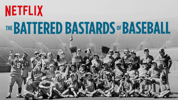Netflix box art for The Battered Bastards of Baseball