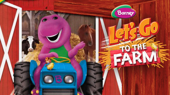 Netflix box art for Barney: